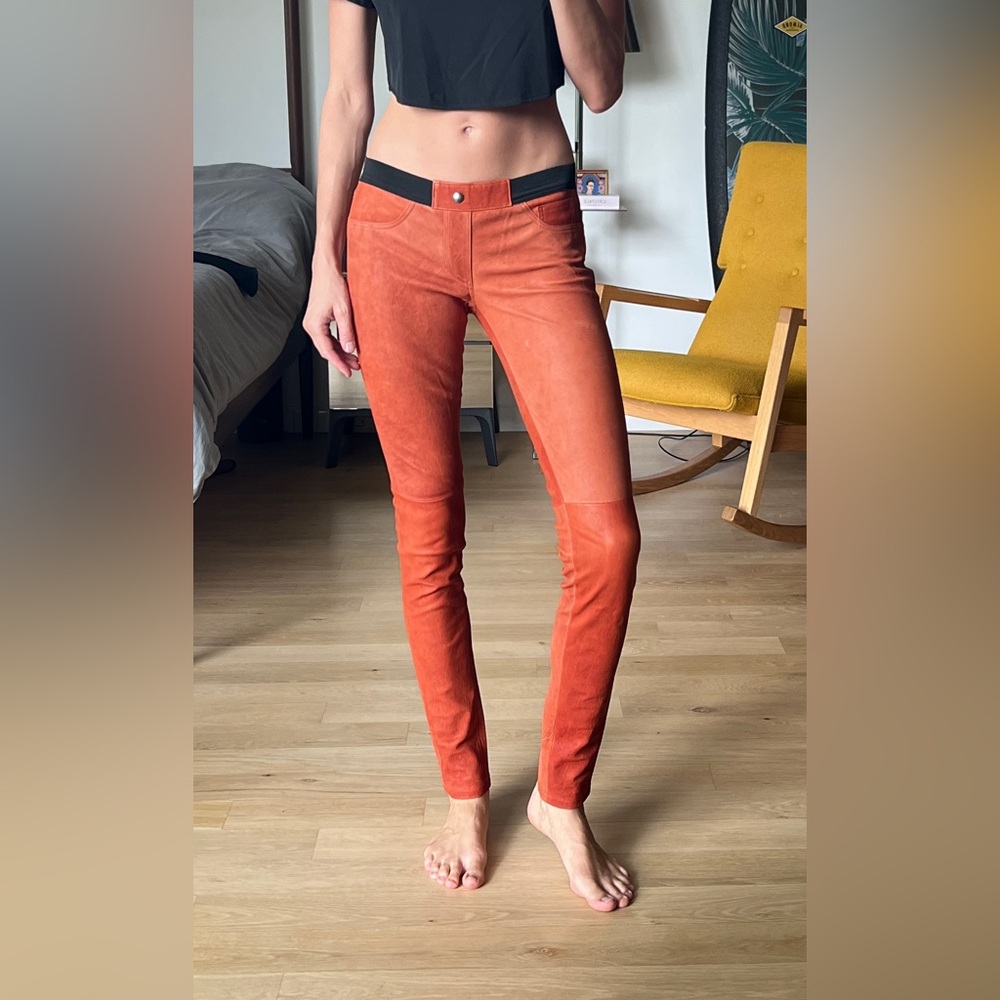 New leather pants